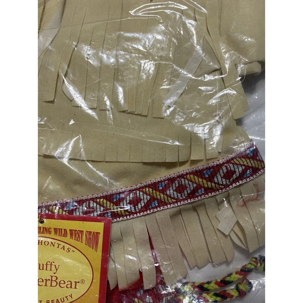 Fluffy Vanderbear Wear The Wild West Collection Pawcahontas Outfit Clothes